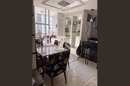 Sala de Jantar de apartamento à venda com 2 quartos, 64m² em Jardim, Santo André