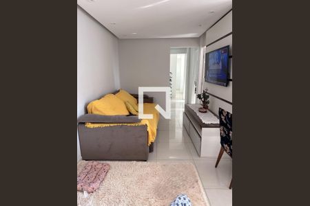 Sala de apartamento à venda com 2 quartos, 64m² em Jardim, Santo André