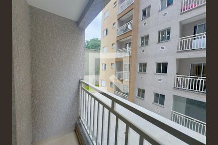 Varanda da Sala de apartamento para alugar com 1 quarto, 34m² em Jardim do Triunfo, Guarulhos