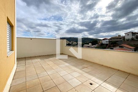Varanda de apartamento à venda com 2 quartos, 111m² em Canaa, Belo Horizonte