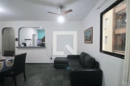 Sala de apartamento para alugar com 3 quartos, 138m² em Tortuga, Guarujá