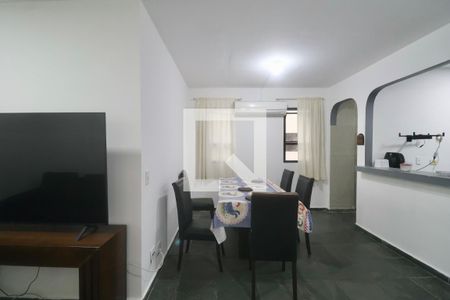 Sala de apartamento para alugar com 3 quartos, 138m² em Tortuga, Guarujá