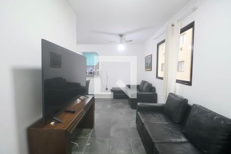 Sala de apartamento para alugar com 3 quartos, 138m² em Tortuga, Guarujá