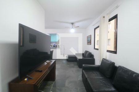 Sala de apartamento para alugar com 3 quartos, 138m² em Tortuga, Guarujá
