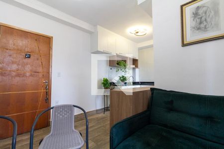 Sala e Cozinha de apartamento à venda com 2 quartos, 50m² em Vila Carrão, São Paulo