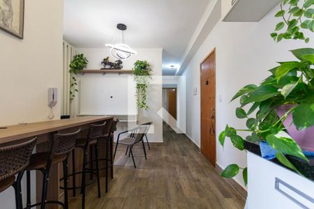 Sala e Cozinha de apartamento à venda com 2 quartos, 50m² em Vila Carrão, São Paulo