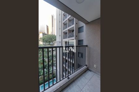 Sacada de apartamento à venda com 1 quarto, 28m² em Bela Vista, São Paulo