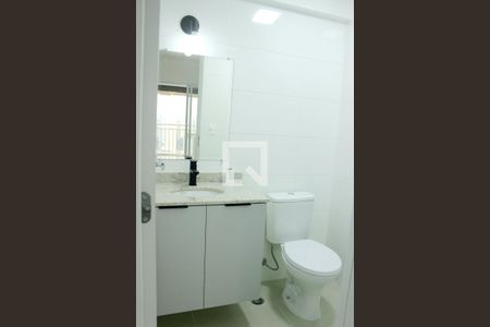 Banheiro de kitnet/studio para alugar com 1 quarto, 32m² em Picanço, Guarulhos