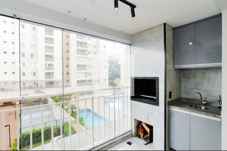 Vista da Sala de apartamento para alugar com 2 quartos, 83m² em Vila Santo Antonio, Guarulhos