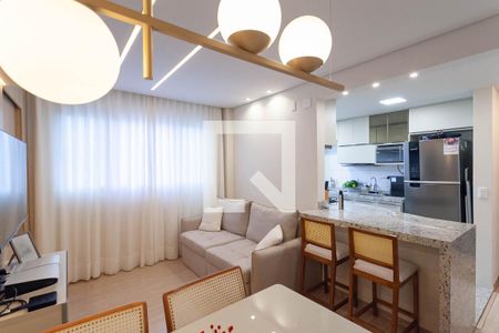 Sala de apartamento para alugar com 2 quartos, 47m² em Indaiá, Belo Horizonte