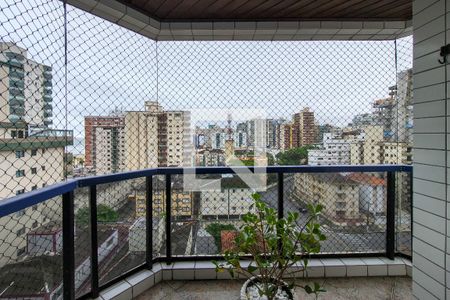 Sacada  de apartamento para alugar com 2 quartos, 149m² em Guilhermina, Praia Grande
