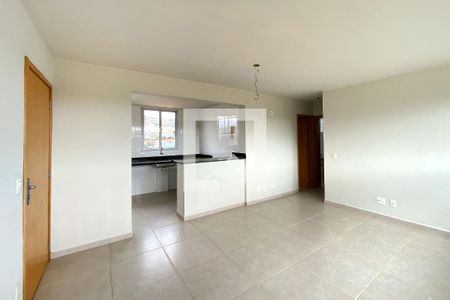Sala de apartamento à venda com 2 quartos, 55m² em Canaa, Belo Horizonte