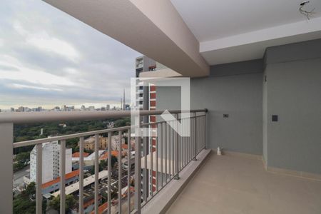 Varanda da Sala de apartamento à venda com 2 quartos, 78m² em Pinheiros, São Paulo
