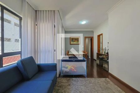 Sala de apartamento para alugar com 3 quartos, 125m² em Buritis, Belo Horizonte