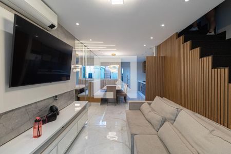 Sala e Cozinha  de casa de condomínio à venda com 3 quartos, 94m² em Jardim Penha, São Paulo