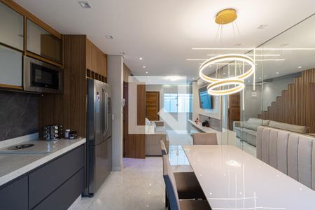 Sala e Cozinha  de casa de condomínio à venda com 3 quartos, 94m² em Jardim Penha, São Paulo