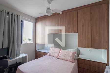 Quarto 2 de apartamento à venda com 2 quartos, 44m² em Chácaras Cotia, Contagem