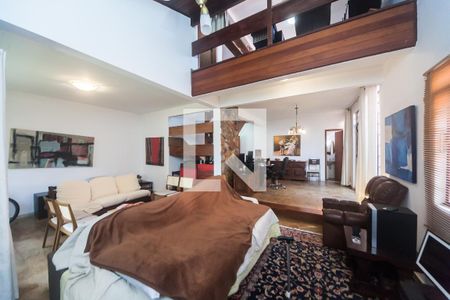 sala de casa de condomínio à venda com 5 quartos, 351m² em Condomínio Retiro das Pedras, Brumadinho