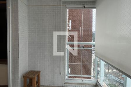 Varanda da Sala de apartamento para alugar com 2 quartos, 64m² em Pompéia, Santos