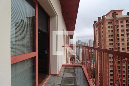 Varanda Sala de apartamento para alugar com 3 quartos, 154m² em Jardim Bela Vista, Santo André
