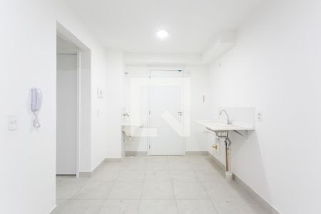Sala / Cozinha de apartamento para alugar com 2 quartos, 32m² em Vila Carmosina, São Paulo