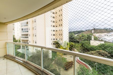 Varanda de apartamento para alugar com 3 quartos, 113m² em Residencial Tambore Iii, Santana de Parnaíba