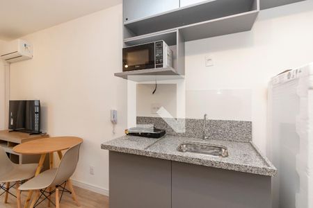 Studio de kitnet/studio para alugar com 1 quarto, 25m² em Jardim das Acacias, São Paulo