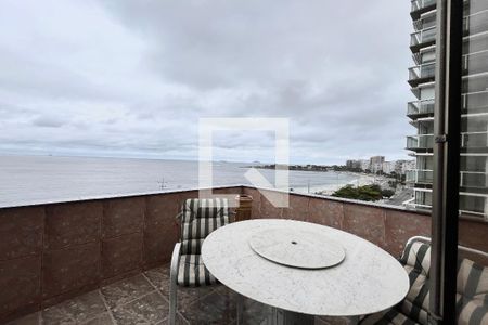Varanda da sala  de apartamento para alugar com 3 quartos, 200m² em Copacabana, Rio de Janeiro