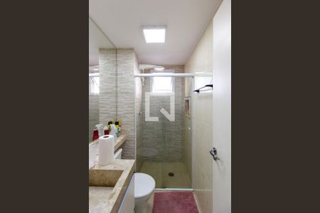 Banheiro de apartamento à venda com 2 quartos, 50m² em Vila Augusta, Guarulhos