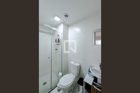 Banheiro da Suíte de apartamento para alugar com 1 quarto, 25m² em Alto da Mooca, São Paulo