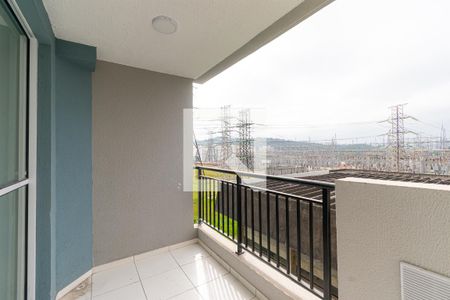 Varanda da Sala de apartamento para alugar com 2 quartos, 43m² em Cidade São Mateus, São Paulo
