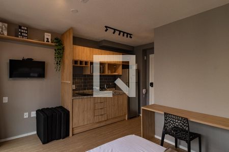 Studio de kitnet/studio para alugar com 1 quarto, 25m² em Barra Funda, São Paulo