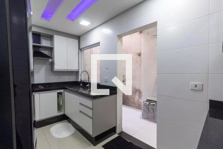 Cozinha de casa de condomínio à venda com 2 quartos, 92m² em Parque Boturussu, São Paulo