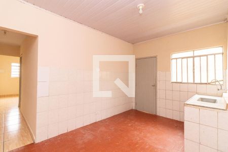 Cozinha de casa para alugar com 1 quarto, 41m² em Jardim Gonzaga, São Paulo