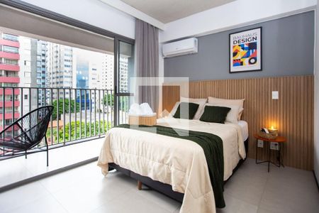 Sala/Quarto de apartamento à venda com 1 quarto, 26m² em Vila Clementino, São Paulo
