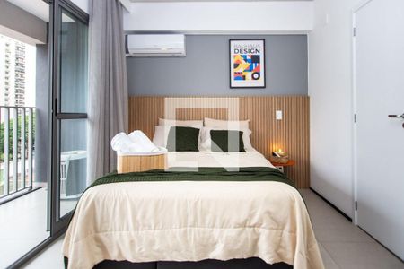 Sala/Quarto de apartamento à venda com 1 quarto, 26m² em Vila Clementino, São Paulo