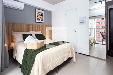 Sala/Quarto de apartamento à venda com 1 quarto, 26m² em Vila Clementino, São Paulo
