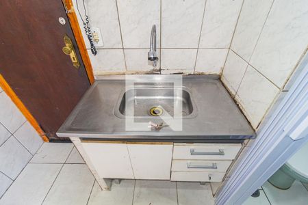 Sala/Cozinha de apartamento à venda com 1 quarto, 25m² em Brás, São Paulo