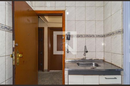 Sala/Cozinha de apartamento à venda com 1 quarto, 25m² em Brás, São Paulo
