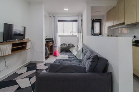 Sala/Cozinha de apartamento para alugar com 2 quartos, 41m² em Vila São Francisco, Mauá