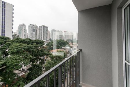 Varanda de apartamento para alugar com 1 quarto, 27m² em Campo Belo, São Paulo