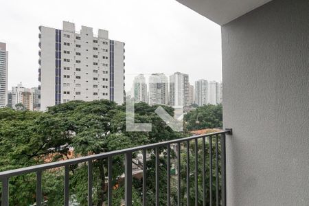 Varanda de apartamento para alugar com 1 quarto, 27m² em Campo Belo, São Paulo