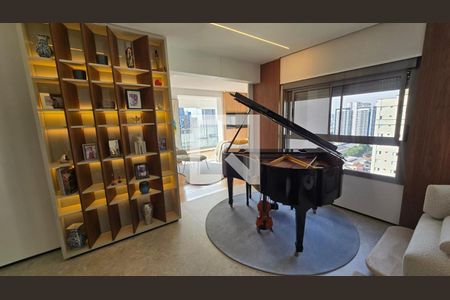 Sala de apartamento à venda com 3 quartos, 153m² em Jardim, Santo André