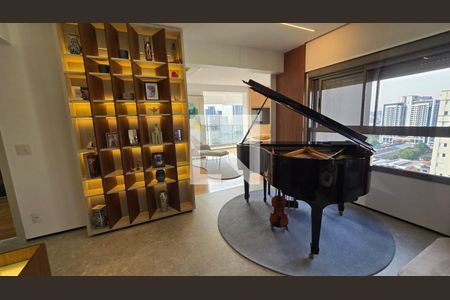 Sala de apartamento à venda com 3 quartos, 153m² em Jardim, Santo André