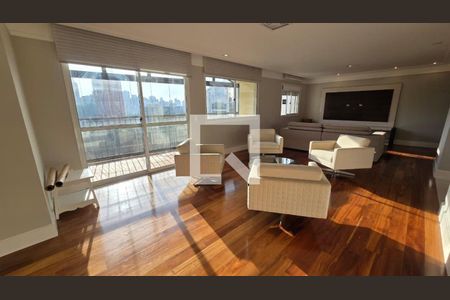 Sala  de apartamento à venda com 3 quartos, 153m² em Jardim, Santo André