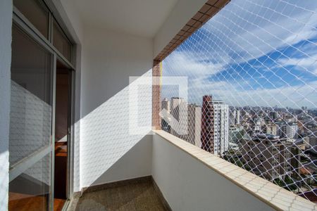 Varanda da Sala de apartamento à venda com 3 quartos, 110m² em Gutierrez, Belo Horizonte