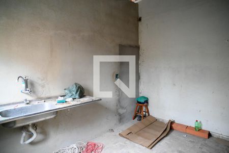 Cozinha de casa para alugar com 1 quarto, 45m² em Vila das Merces, São Paulo