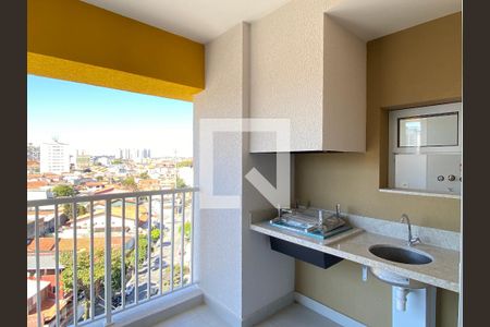 Varanda da Sala/Cozinha de apartamento à venda com 2 quartos, 50m² em Vila Osasco, Osasco