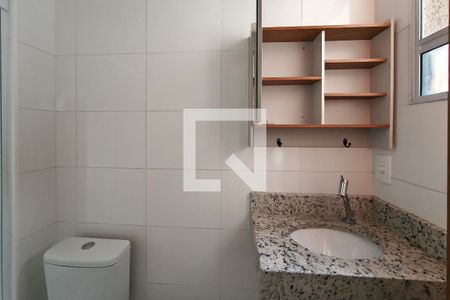 Banheiro Suíte de apartamento para alugar com 2 quartos, 53m² em Residencial Villa Garden, Campinas