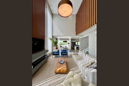 Foto 04 de casa de condomínio à venda com 4 quartos, 387m² em Alphaville, Santana de Parnaíba